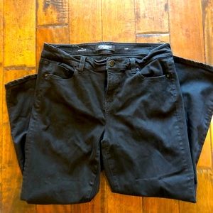 Liverpool Los Angeles The Straight Black Jeans Size 16